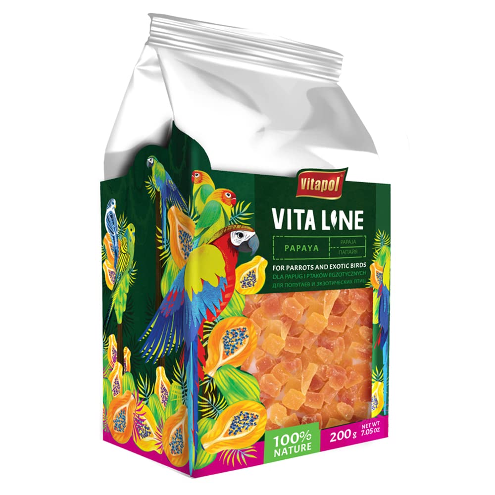 Vitapol Vita Line Papaya Parrot Treat - 200g