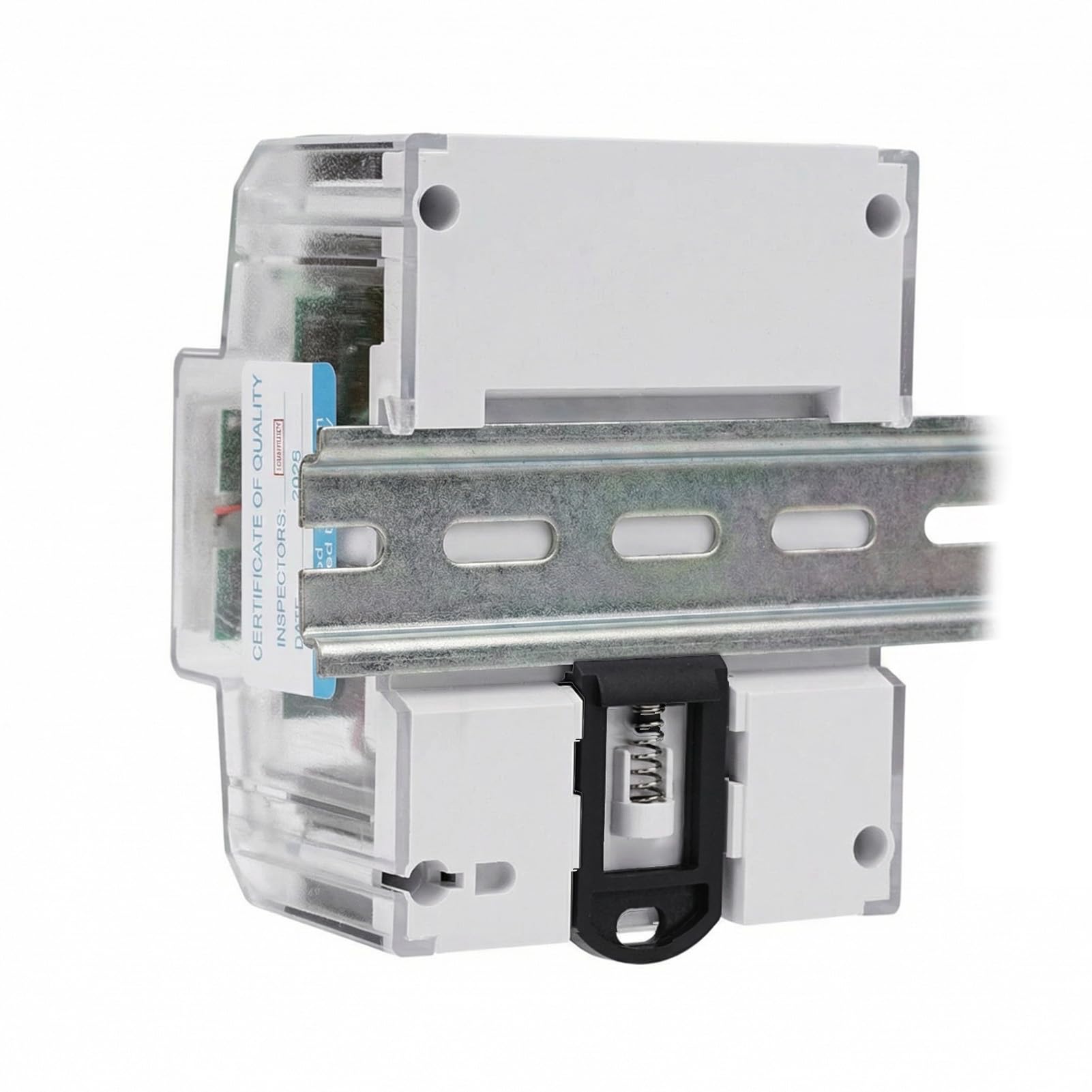 Contatore Energia Elettrica Trifase a 4 fili, Misuratore di Consumo Elettrico Trifase 220/380V 5(100)A Contatore Elettrico Trifase Digitale LCD su Guida DIN per Monitorare la Potenza Attiva, 5(100)A