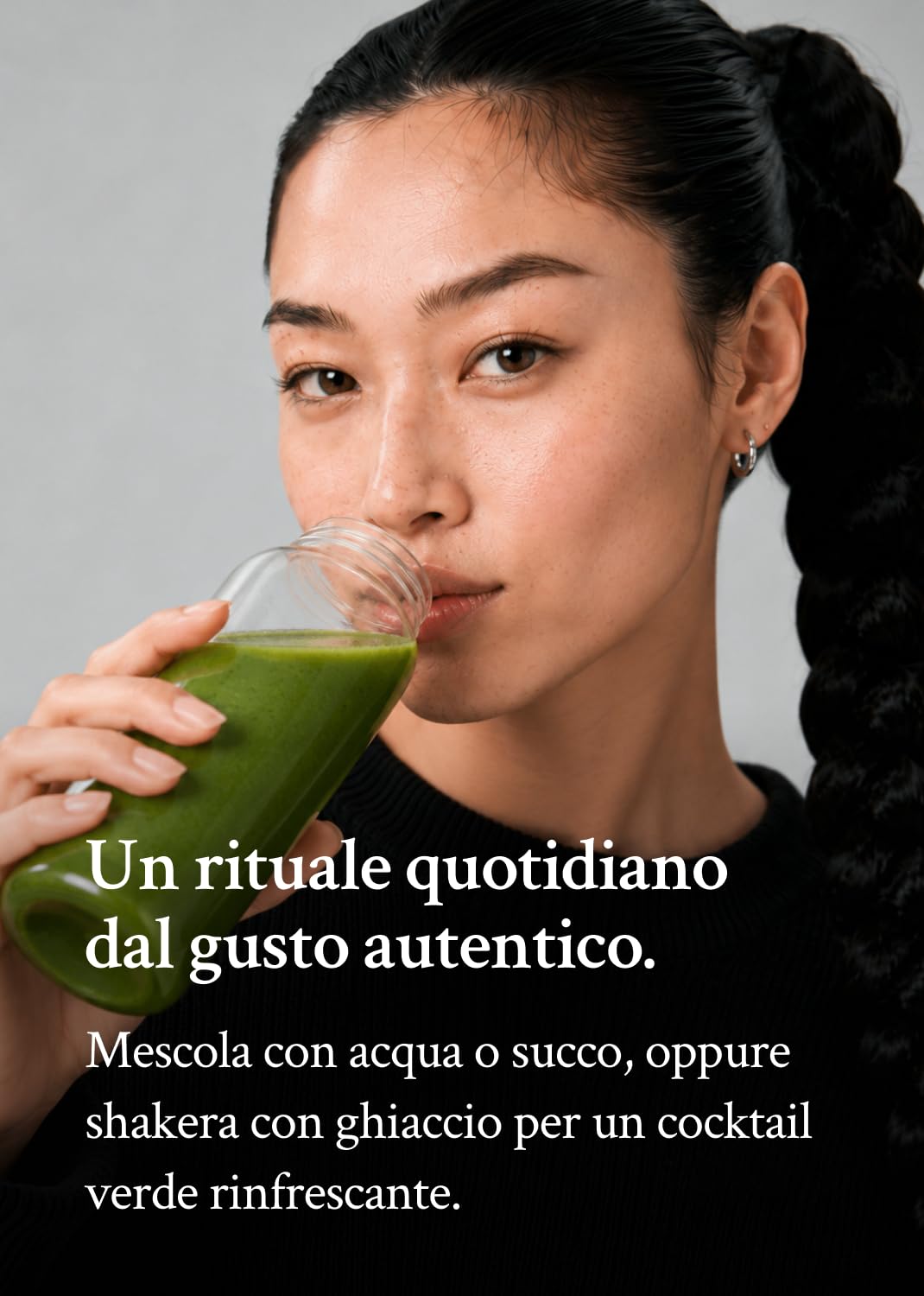 Intenson Green Formula Mango, Super Greens in Polvere, Superfood Blend con Chlorella, Spirulina, Ashwagandha con OPC e Moringa, Senza Zucchero, Naturalmente Dolcificato, Bevanda Funzionale, 300 g