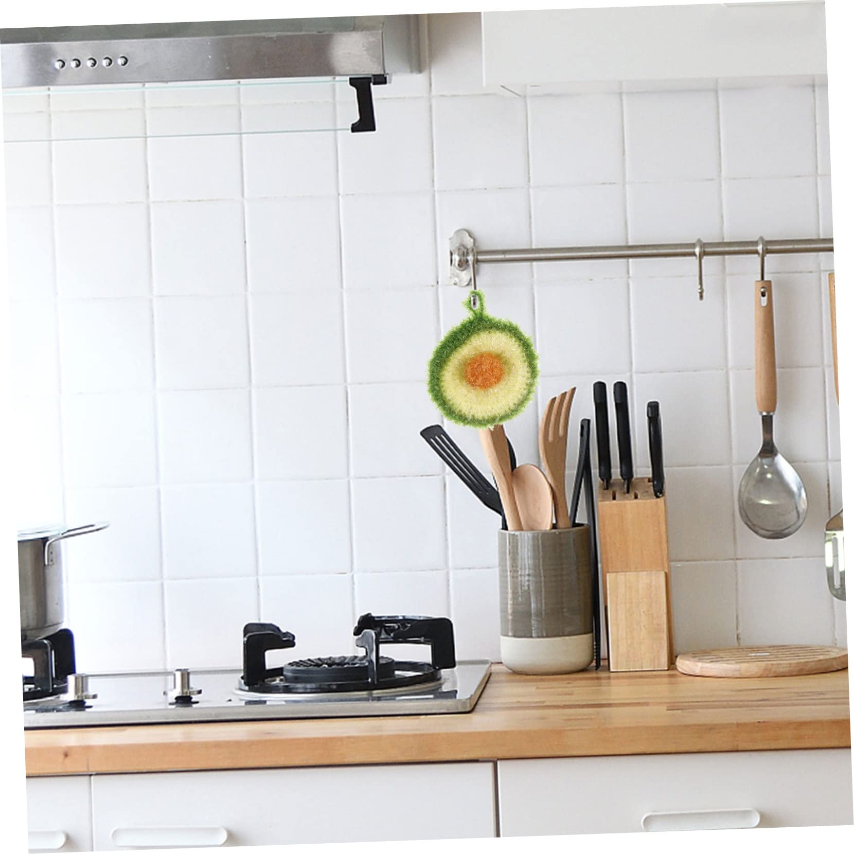 Cabilock 20 Piezas paño de Cocina de acrílico Esponja para Fregar Platos Almohadillas para Fregar Platos Plato de Esponja arrumação cozinha trapillo Esponja doméstica esponjas de Cocina