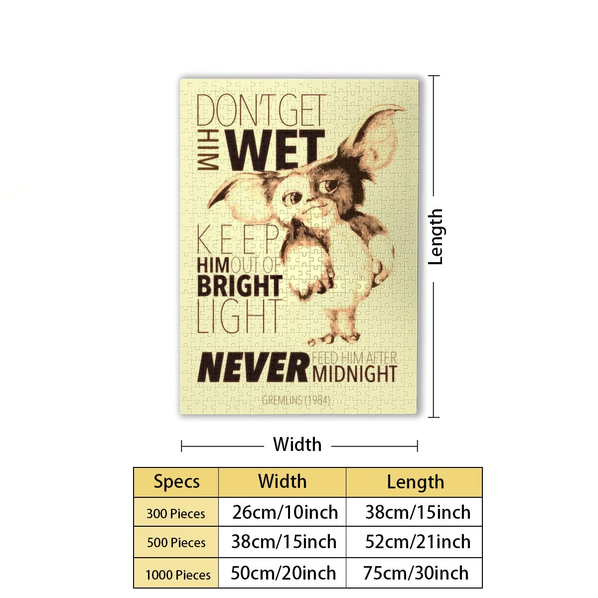 Amazon.co.jp: グレムリン ギズモ 1000ピース パズル ジグソーパズル