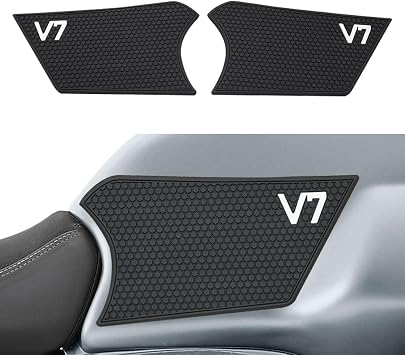 for Moto Guzzi V7 850 Special Motorcycle Tank Pad Protector Sticker Decal Gas Knee Grip V7 850 Special Guzzi v7 iii Rough 2021 -...