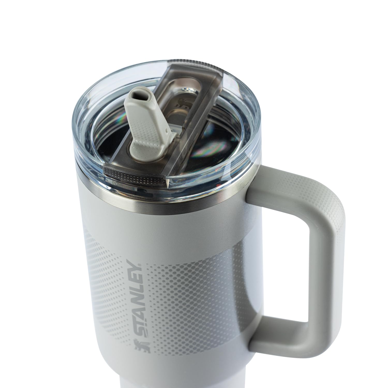 STANLEY Quencher Protour 1,18 L - Isolierbecher Ash Fade | Mit Auslaufsicherem Deckel & Strohhalm