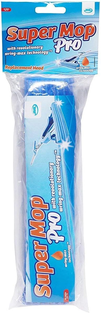 Super Mop Pro - Replacement Sponge with Ultra-Absorbent for Cleaning & Drying