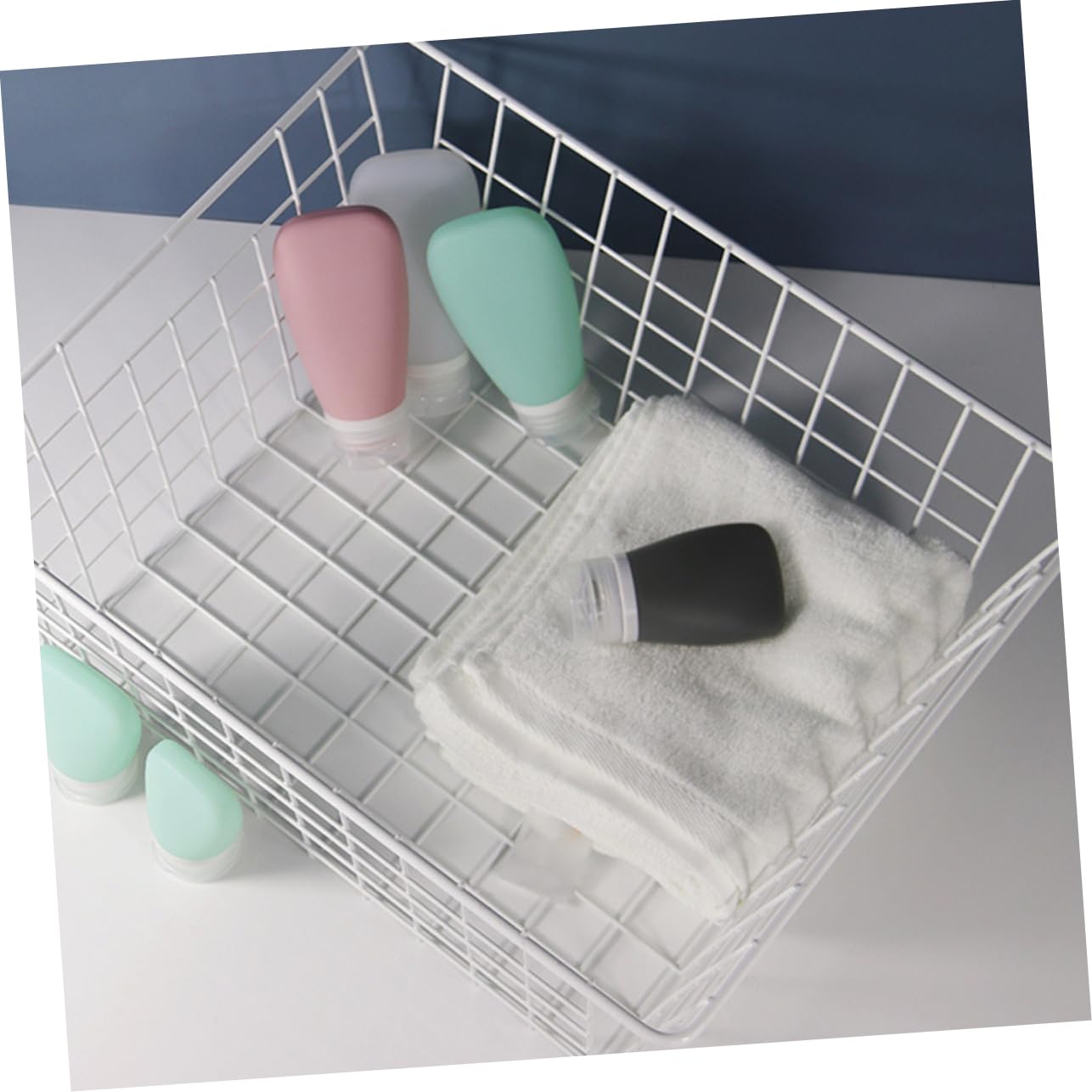 Baluue 40pièces Bouteilles De Voyage Silicone Refillables Lot De Flacons Étanches Pour Lotion Shampoing Et Cosmétiques Couleurs Aléatoires