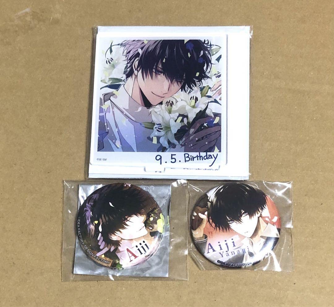 Amazon.co.jp: Collar×Malice カラマリ 柳愛時 冬の市 缶バッジ 
