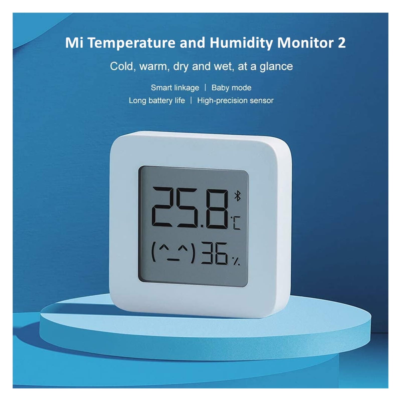 Termómetro Compatible Con Bluetooth 2 Higrómetro Digital Eléctrico Inteligente Inalámbrico Preciso Rápido Monitorización Tiempo Real(3pcs)