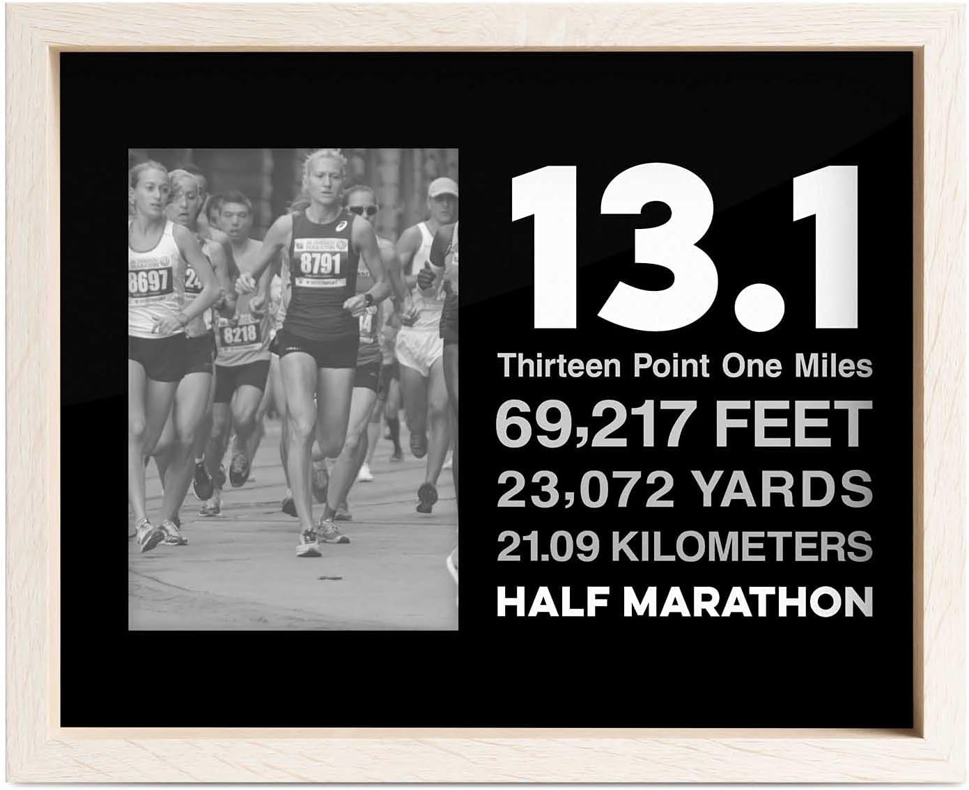 Gone For a Run Premier Running Photo Frame | 13.1 Math Miles