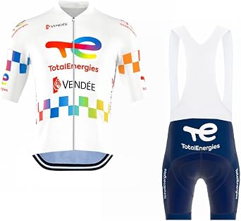 2025 Tour Team Cycling Jersey Set,Mens Breathable MTB Bike Shirt Quick-Dry Bib Short Kits GEL Paddad