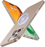TORRAS Slim iPhone 16 Pro Max Case 6.9''[0.03in, 0.98oz] World's Thinnest Magnetic Case, 38 N52 Magnets for MagSafe, Bayer Hard PC with Nano-Coating Protection, Anti-Fingerprint Matte, Clear