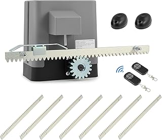 CO-Z Elektrischer Schiebetorantrieb Toröffner 280W Schiebetor Toröfffner Torantrieb Toröfffner Set Tor Antrieb Fernbedienungen bis 600kg