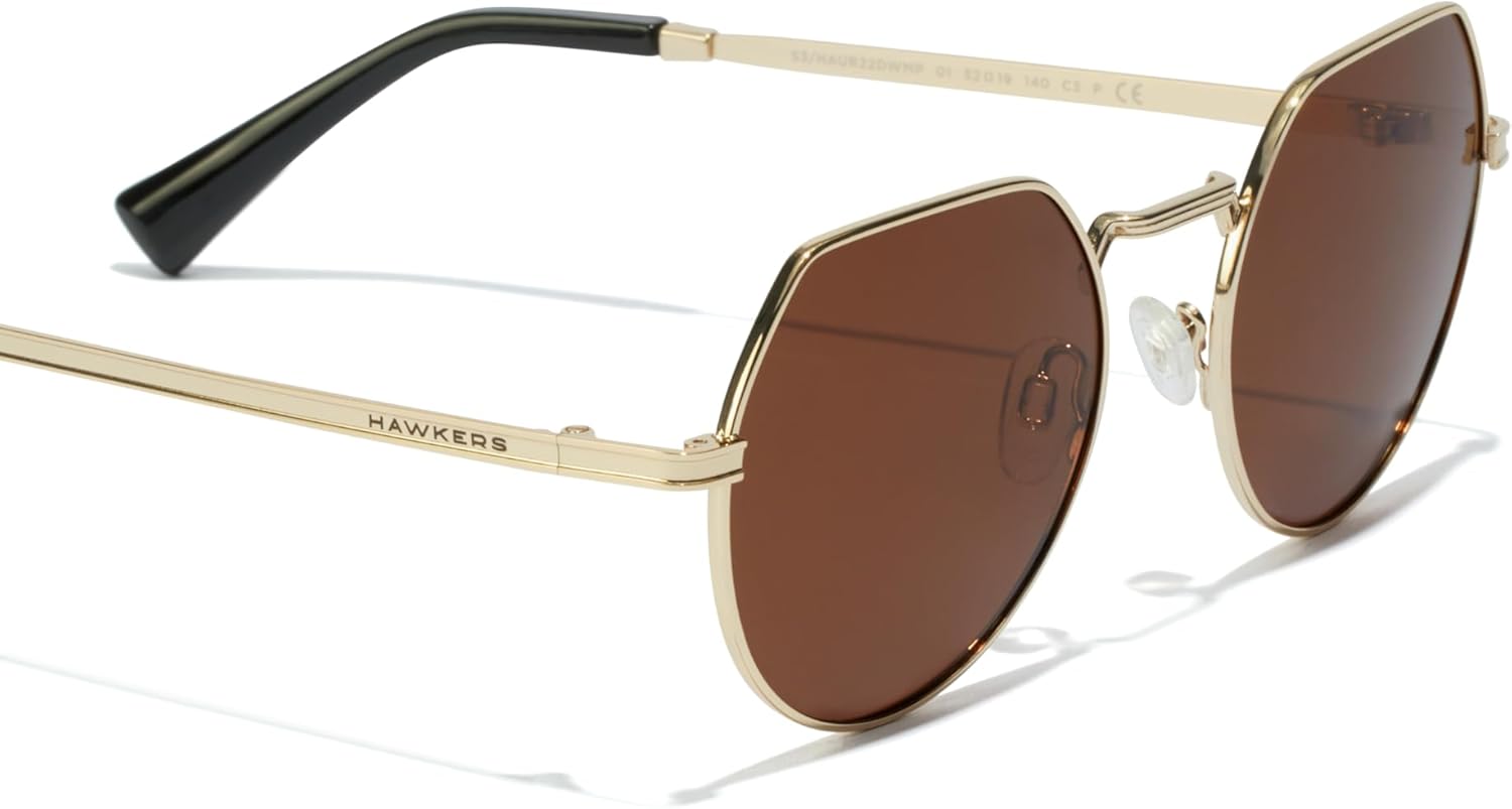 Hawkers Aura - Polarized Sunglasses Men and Women - Sunglasses Womens and Mens - Trendy Sunglasses - 100% UV400 Protection