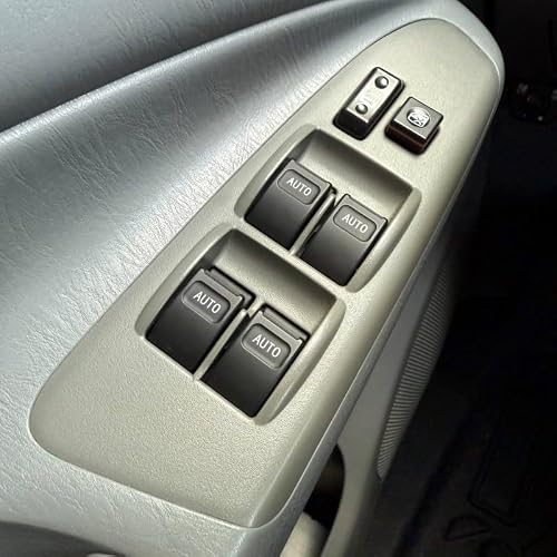 Main Driving Window Switch with Illumination Auto Down/Up for Toyota Tacoma 2005-2011 (Orange Lighted)
