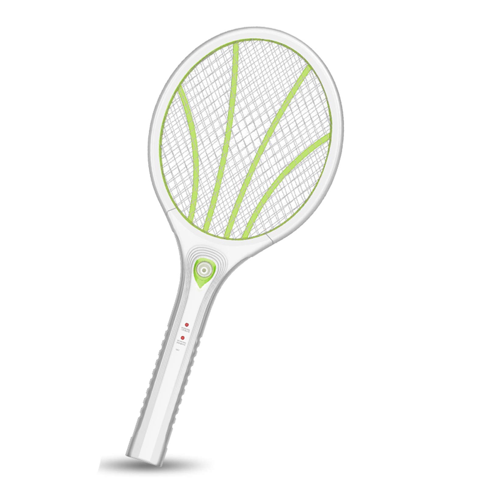 Electric Fly Swatter Electric Bug Zapper Racket Mosquito Killer Fly Swatter 2-In-1 USB Rechargeable Electronic Swatter Pest Control LED Lighting Lamp 3 Layer Safety Mesh Safe To Touch，fly Zapper