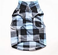 Vista 3 de Suéter para perro, suave chaleco de felpa con anillo para correa, chaqueta de invierno para perros pequeños, cachorros, gatos, Chihuahua, Yorkshire