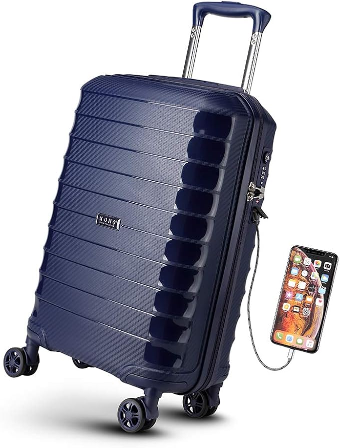 Kono Hard Shell 55cm Cabin Hand Luggage