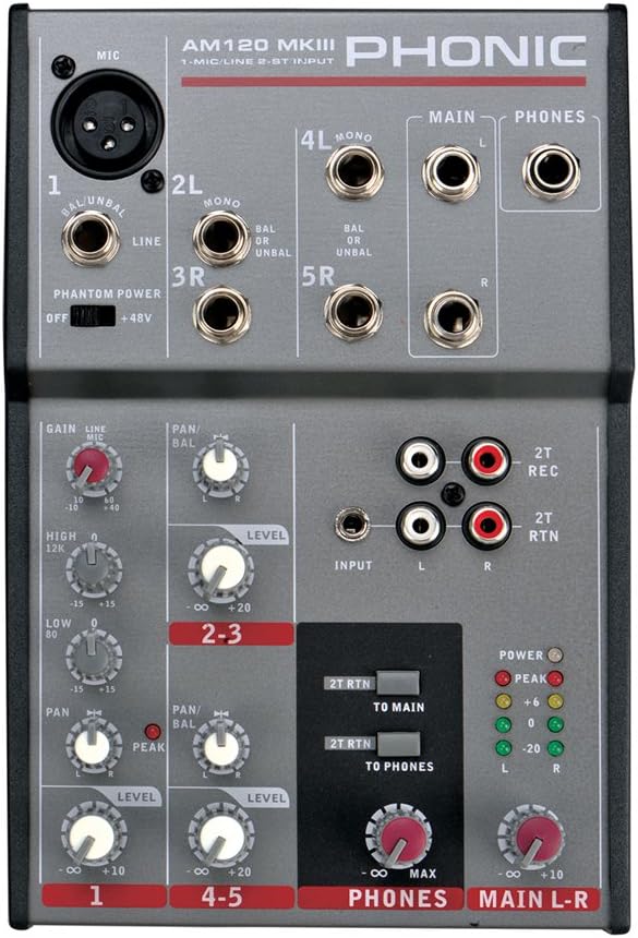 Phonic PHONIC AM120 MKIII / Mixer (mixer) (japan import)