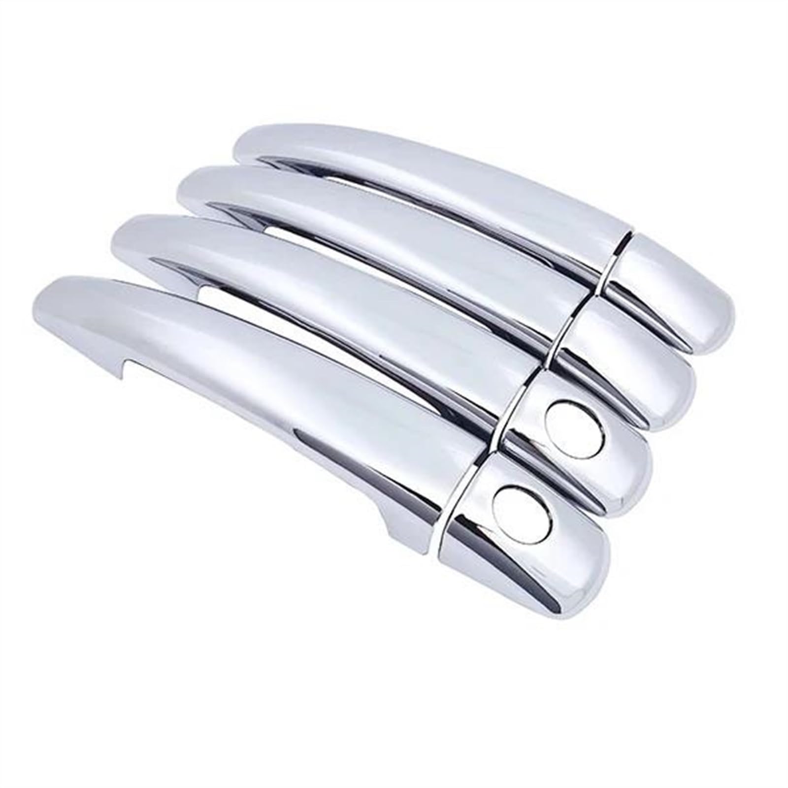 Csspdm Style3 Car Chrome Door Handle Covers Suitable For Citroen C3 2012~2016 Imitation Sticker Style Appearance Accessories(Style3)