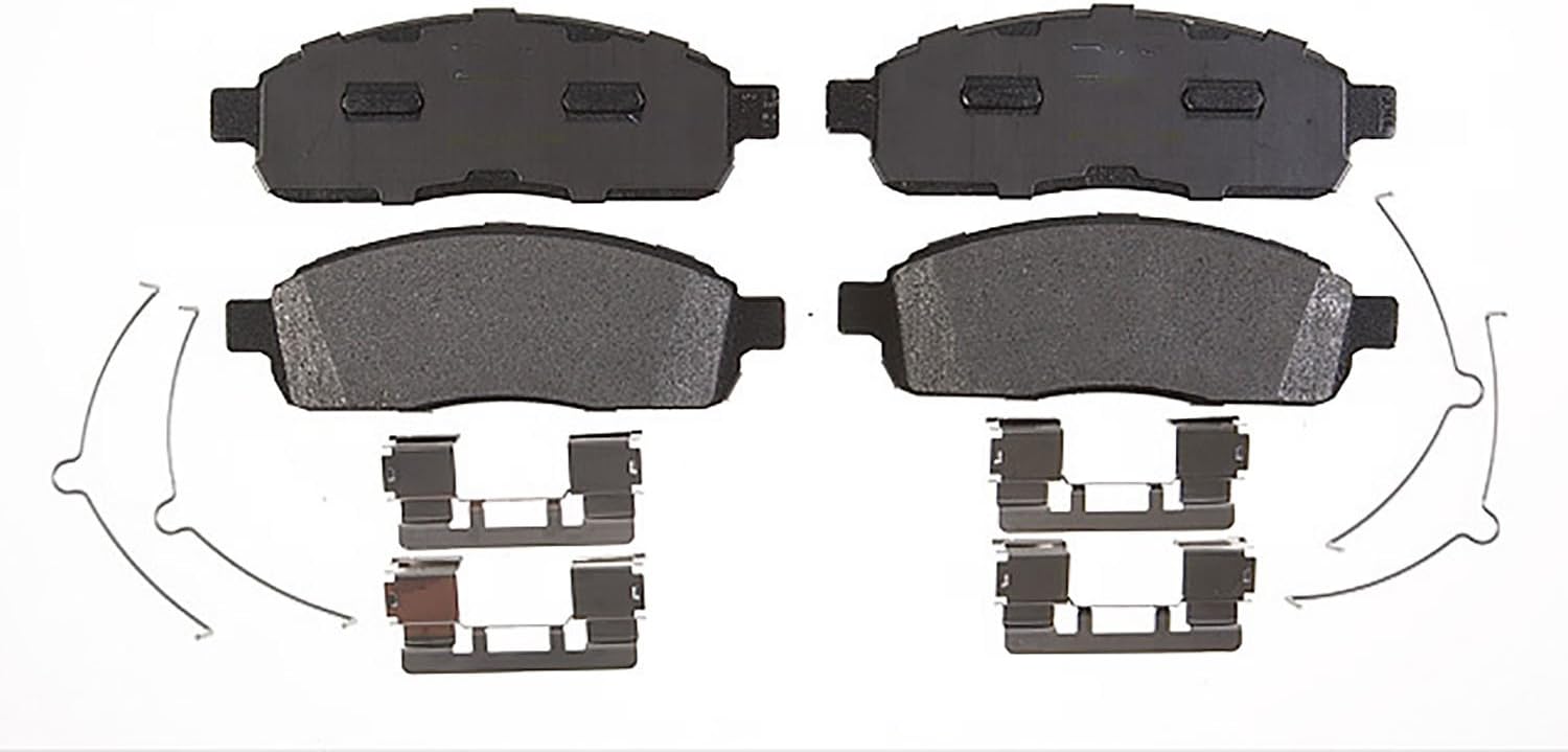 ACDelco Silver 14D1083CH (19323964) Ceramic Front Disc Brake Pad Set