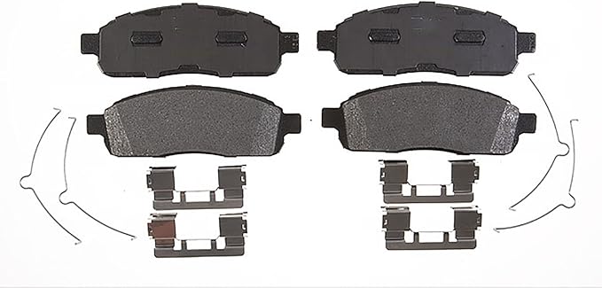 ACDelco Silver 14D1510CH Ceramic Rear Disc Brake Pad Set
