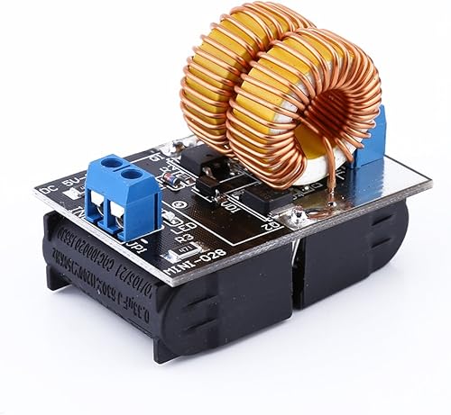 Miniatura 8 de TOPINCN ZVS 5V-12V 120W Módulo de potencia de calefacción por inducción con bobina de calentador de alta frecuencia