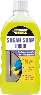 Sugar Soap Liquid Concentrate – Removes Grease, Grime and Nicotine Stains – Powerful Formula – 500ml