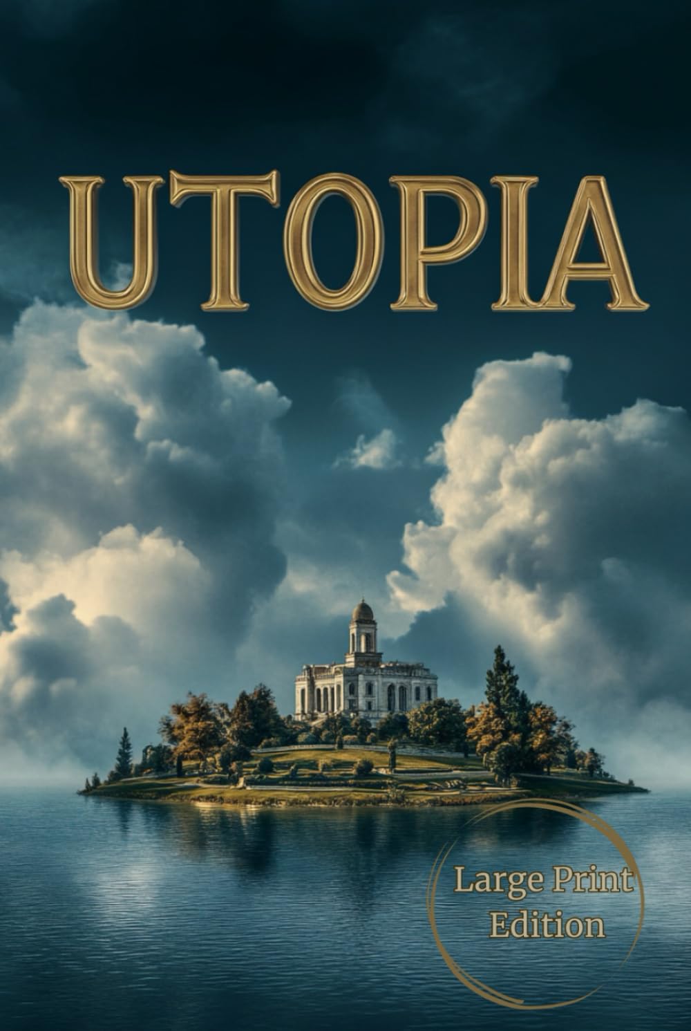 Utopia (Large Print Edition): A Visionary Renaissance Treatise on Justice, Society, and Ideal Government