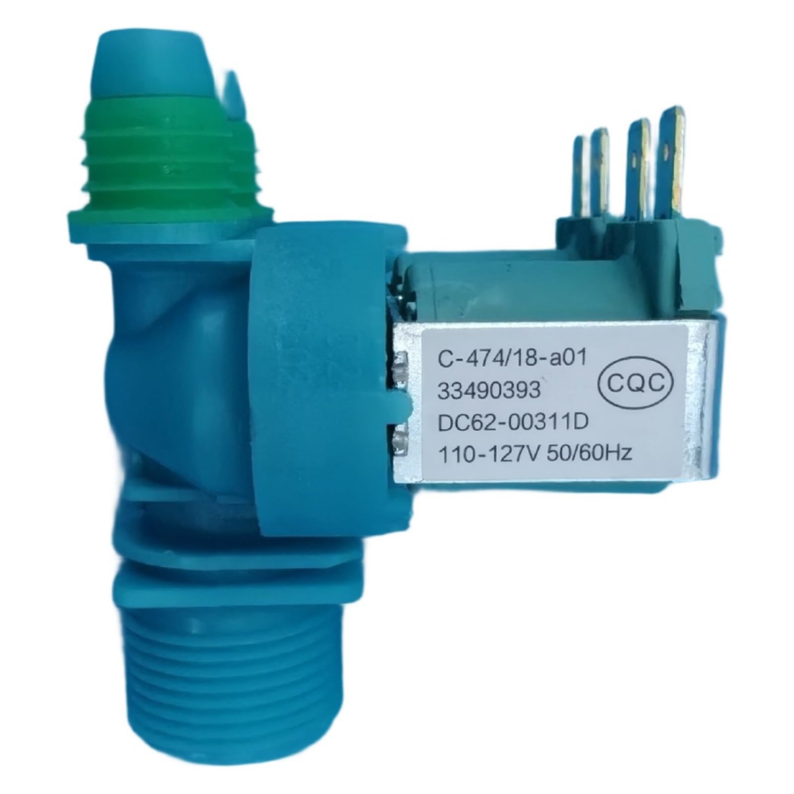 Zghqhcdrh Dc62-00311F Water Inlet Valve Replacement ，Compatible For Samsung， Washing Machines Solenoid Valve Dc6230314v(Dc62-00311F)
