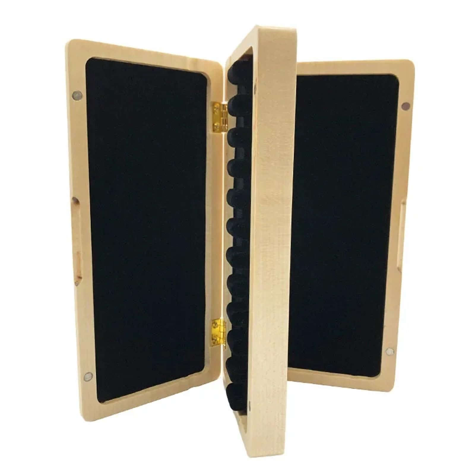 Boîte à Anches Étui en bois d'érable for sifflet de basson(Wood,1 pack of 3 pieces)
