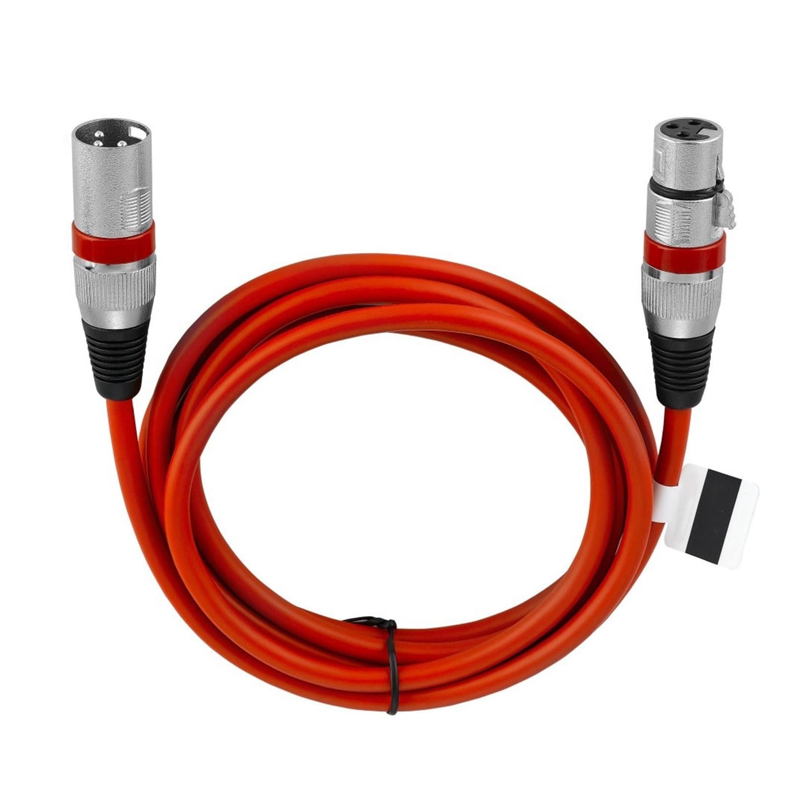 Cavo 3Pin Xlr Cavo audio maschio-femmina M/F pellicola schermata per microfono mixer amplificatore luce palcoscenico confezione da 10 (colore: modello 2, dimensioni: 1m)