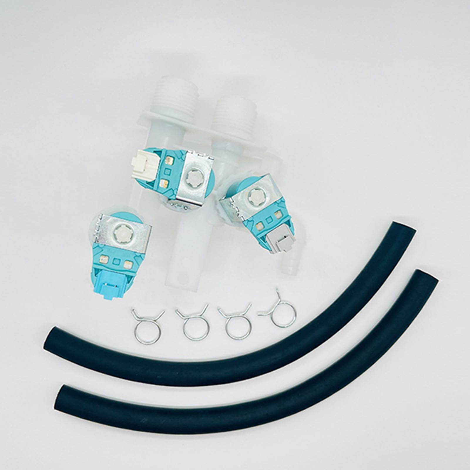 Válvulas de entrada de agua automáticas para lavadora, componente de electrodomésticos, para lavadoras automáticas, control de flujos de agua, puerta solenoide de lavadora