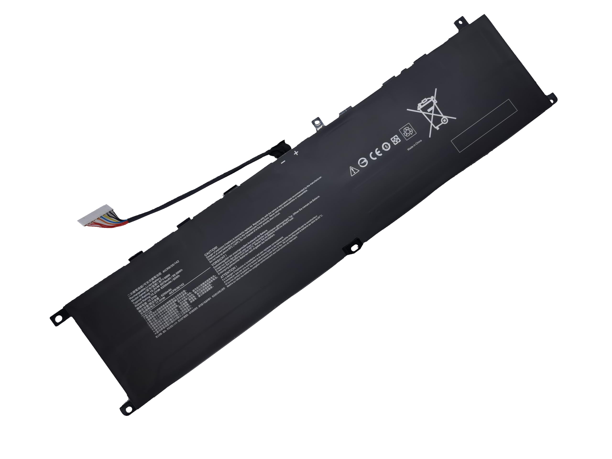 Replacement Battery Laptop BTY-M6M YXKC Amazon.com: バッテリー 10UG Stealth GS66 MSI for GS66 MSI その他