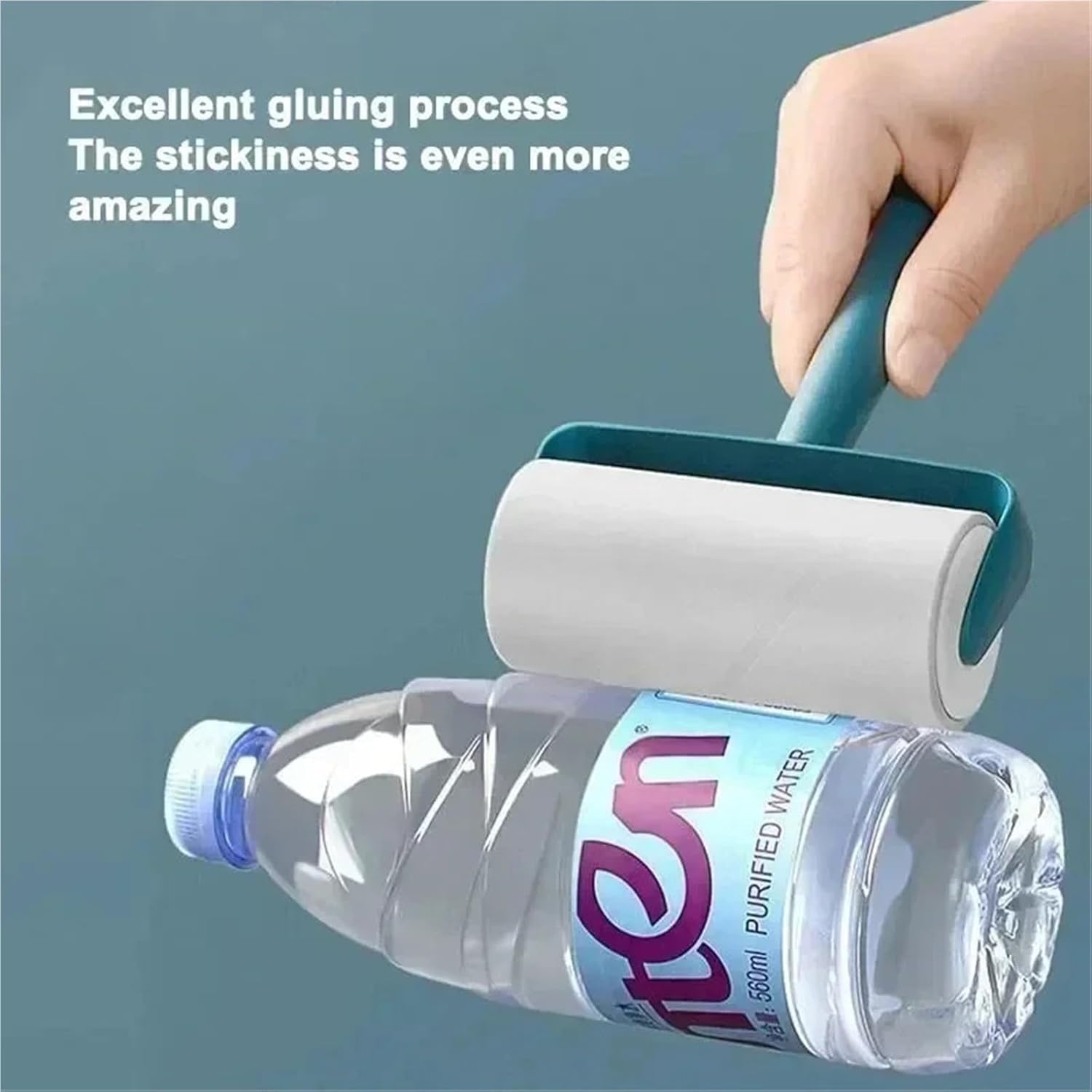 1pc Pet Hair Remover Clothes Cleaning Brush Household Cleaning Tool Tearable Roll Paper Sticky Roller Brush Plush(5 volumes)