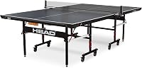 HEAD Summit USA Ping Pong Table: Regulation Size Indoor Table Tennis with Playback, Easy 10-Min Setup & Competition Net