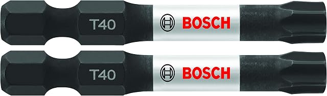 Bosch ITT40202 2 pc. Impact Tough 2 in. Torx® #40 Power Bits