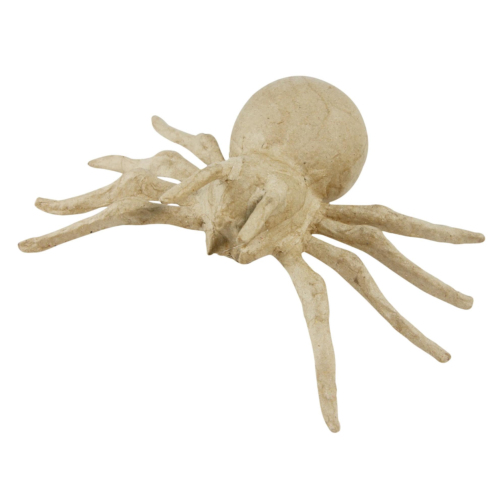 Décopatch AP136Opack 5 supports en papier brun pulpé 19x12x5 cm Araignée