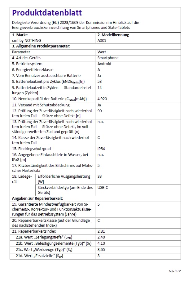 Cmf By Nothing CMF Phone 2 ProB – Smartphone mit 50MP Kamera und 20x Zoom 128 G – Bild 10