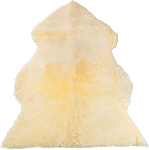 DMI Colchón de cama médico de piel de oveja natural piel de oveja para llagas de cama almohadilla de presión almohadilla de colchón de lana