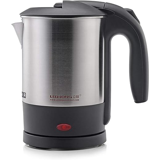 USHA Ek 3710 Electric Kettle 1 L, 1350 Watt (Ss 201 Food Safe Material), Black, 1 Liter, 1350 Watt