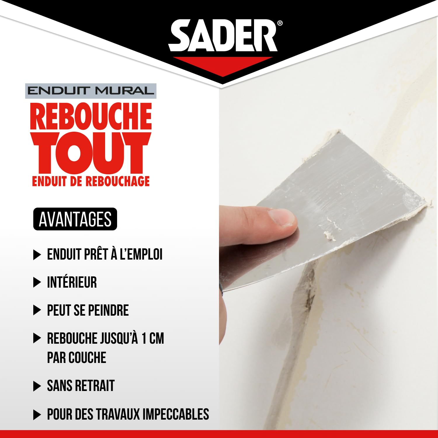 Sader - Stucco di stucco per pasta da 1,5 kg, il pacchetto può variare