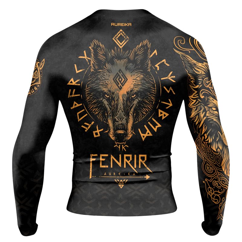 Viking Men’s Performance Rash Guard – Long Sleeve Compression Rashguard for Jiu Jitsu, BJJ, No-Gi, Grappling3