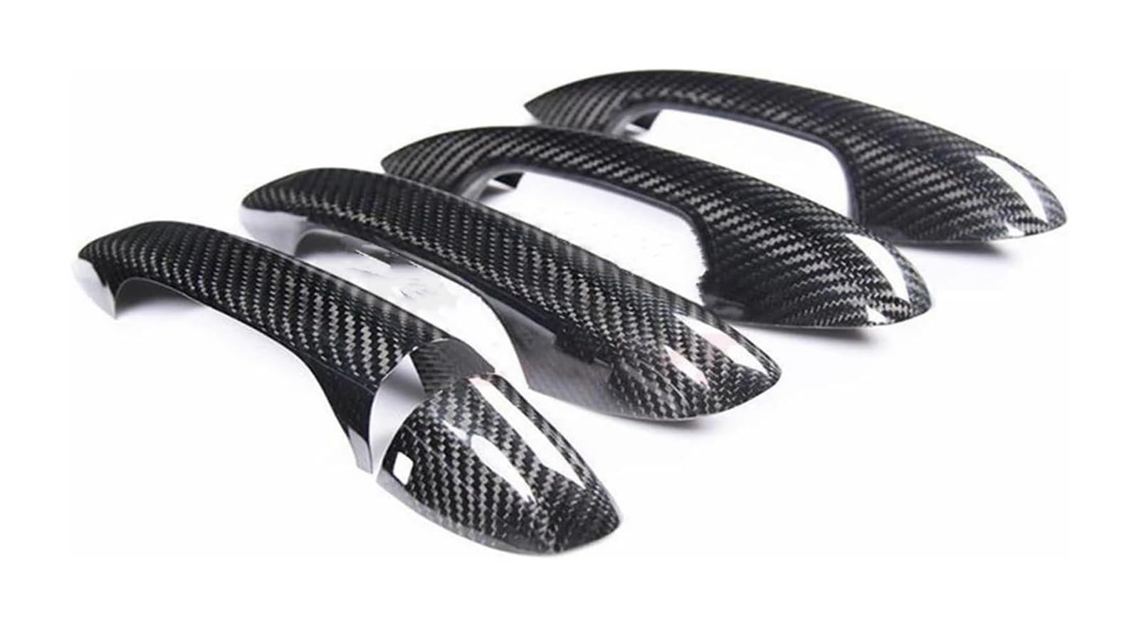 Hckclmbmzw One Color For Benz C E S Glc Gle Class W205 W213 X253 W222 C292 W167 W177 Rhd Car Door Handle Cover Trim Inner Real Carbon Fiber Door Handle Cover