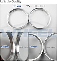Vista 5 de Anillos centradores de rueda WHEEL CONNECT, de 72.1 a 54.1, juego de 4, anillos de buje de aleación de aluminio, diámetro exterior: 72.1 - diámetro