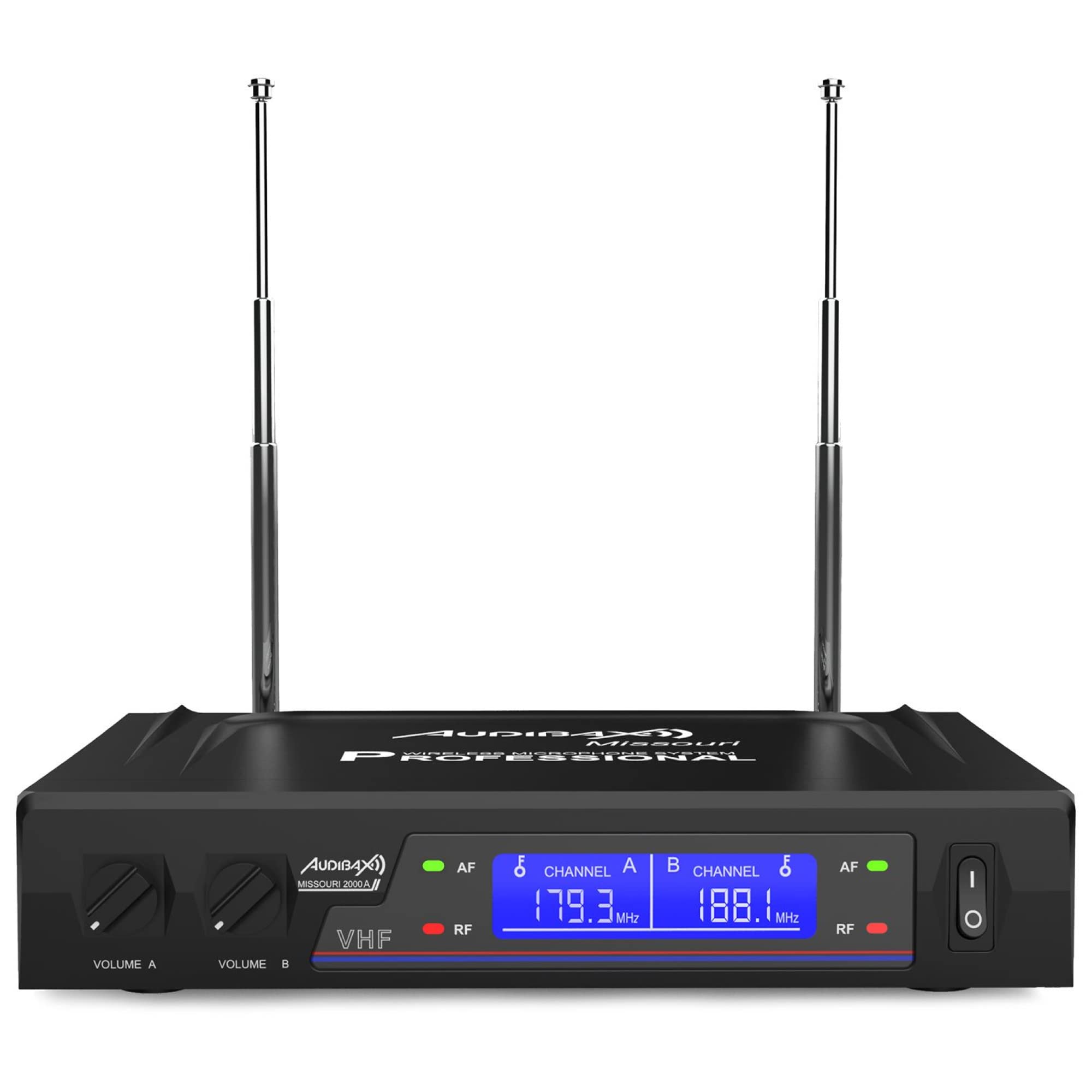 Audibax Missouri 2000 Micrófono Inalámbrico Mano VHF Rango A