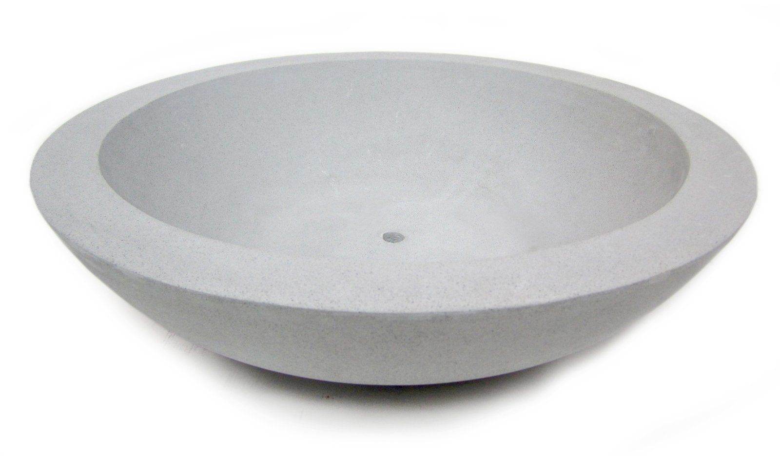 Bowl Planter 24-Inch, Medium Grey Granite