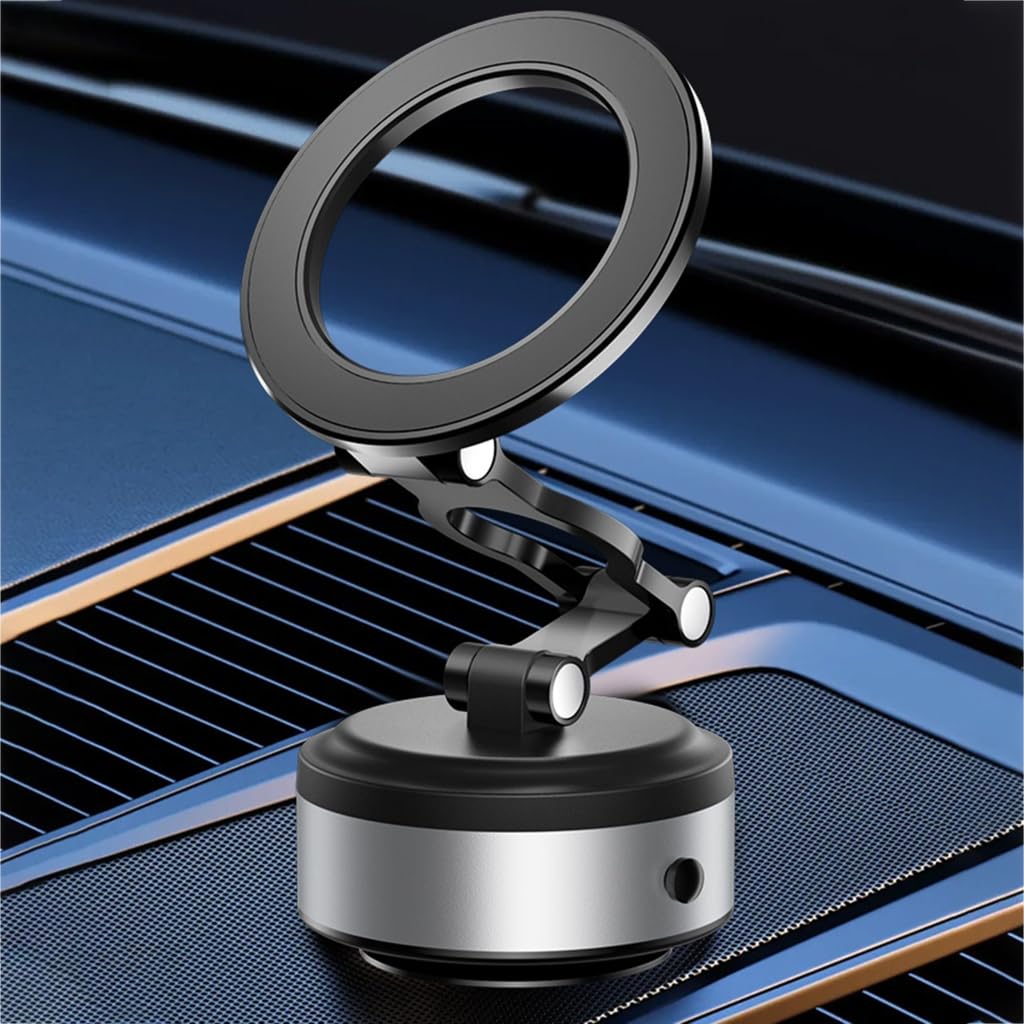 Soporte de teléfono para vehículo, ventosa al vacío con accesorio de vacío, rotación de 360 grados para una experiencia de conducción segura