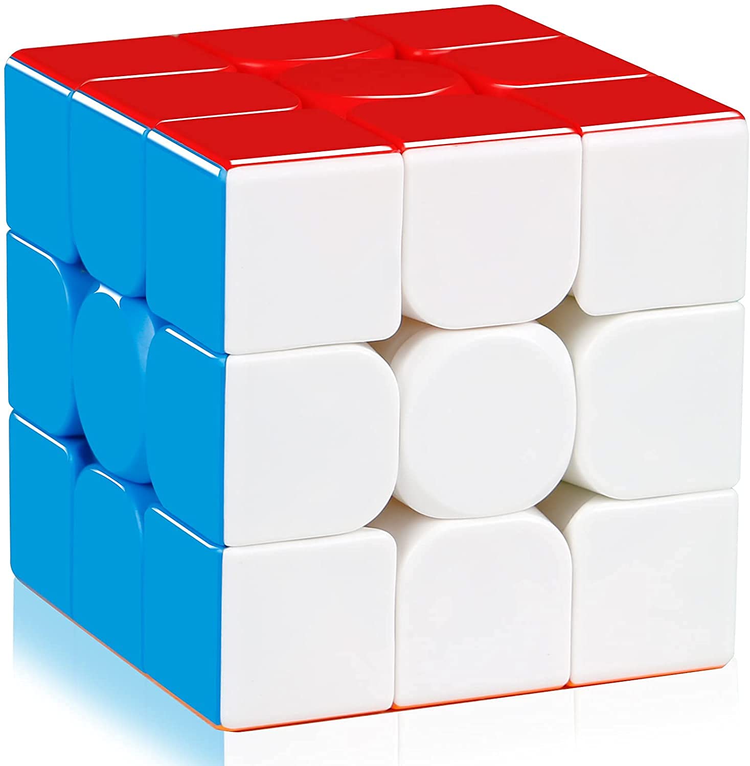 NDAS INTERNATIONAL Speed Cube 3x3 Easy Turning and Smooth Play Durable Cube Toys for Kids and Adults