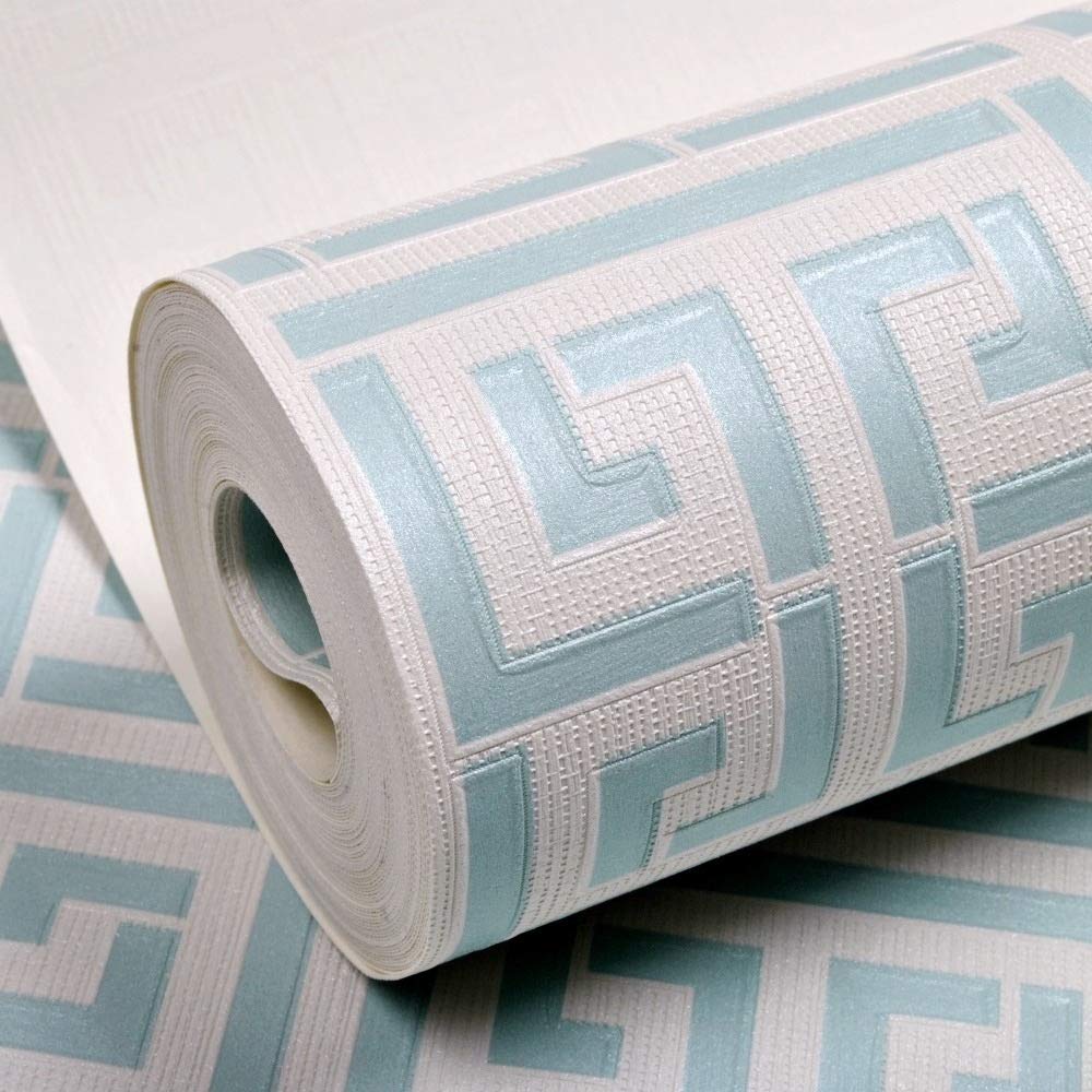 Papel Pintado Autoadhesivo El Papel for Pared Modelo del Oro Blanco Blanco del Papel Pintado geométrico Moderno metálico Vinilo Rollo Teal, Negro, Plata, Oro Rosa 26