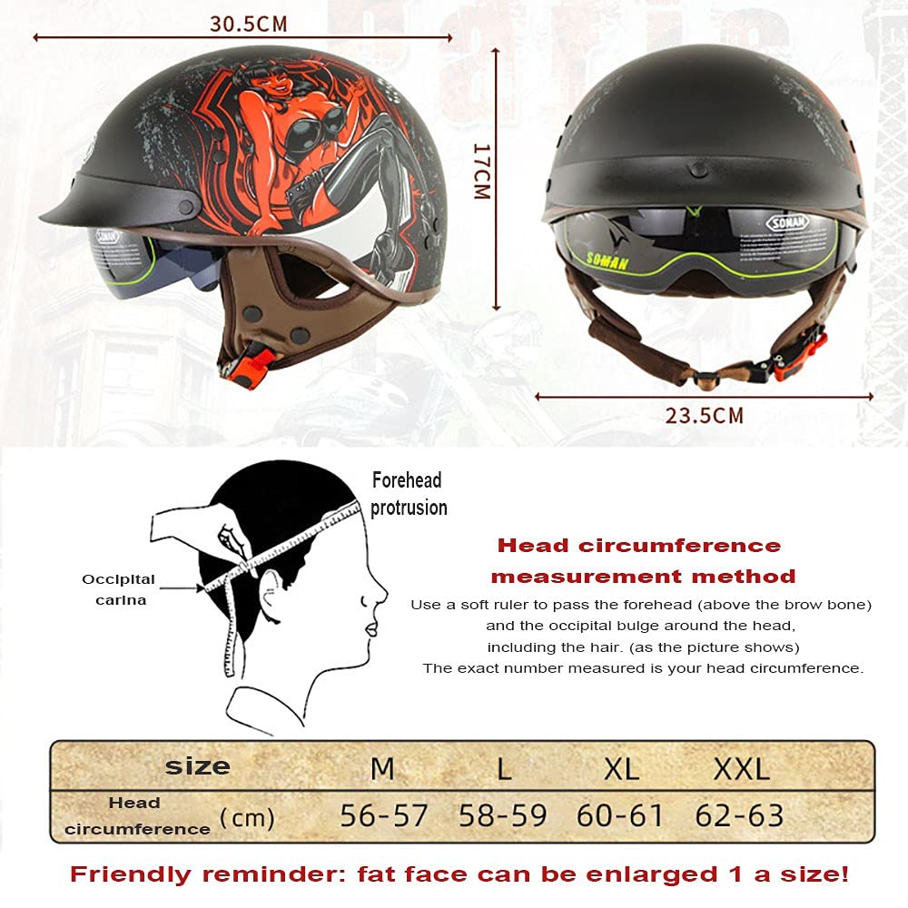 Casco Jet Retrò Per Moto Cruiser – Stile Vintage, Comfort E Sicurezza Certificata ECE/DOT