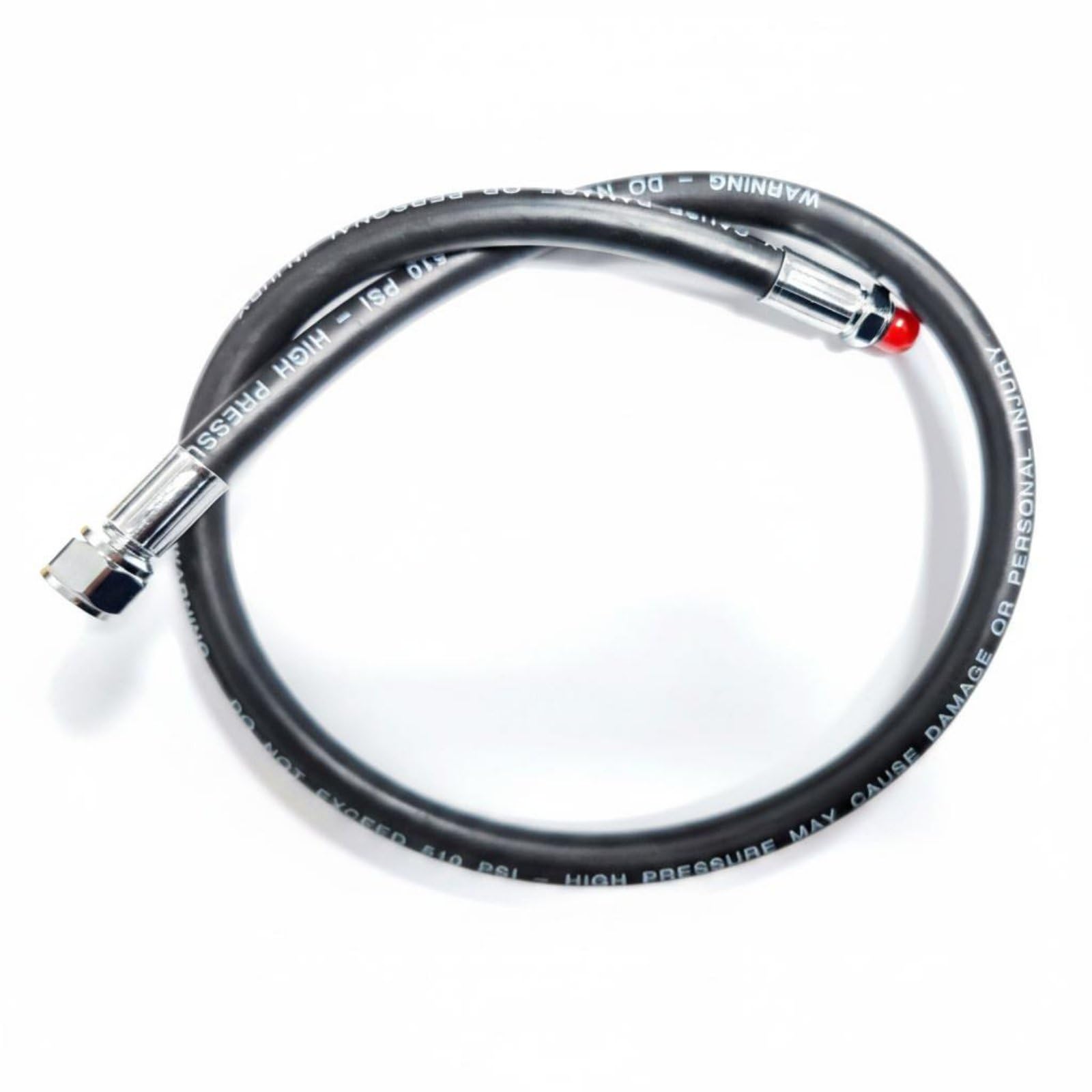 Ojiva® 5 Pieces Dive Regulator Hose Long-Lasting Low Pressure Hose Reliable Second Stage Regulator for Technical Divers, Underwater Diving, Black, 75CM-picture-11